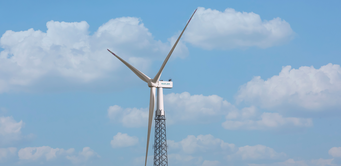 S133 wind turbine over a rural landscape