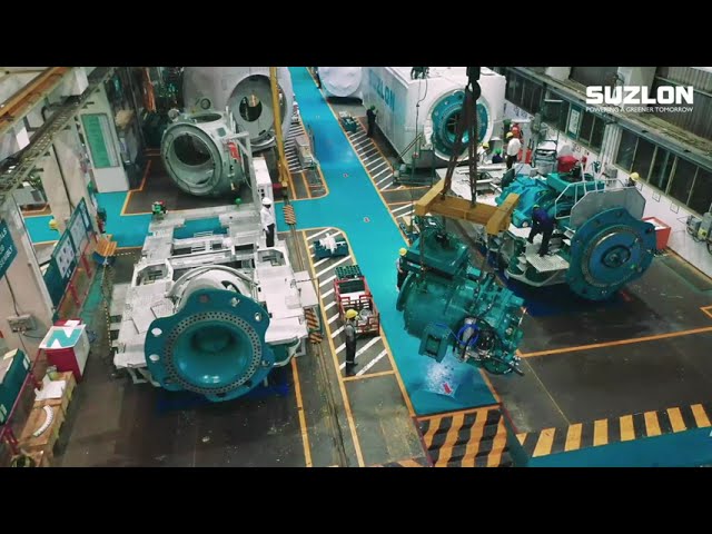 Suzlon Nacelle Manufacturing Plant Daman UT